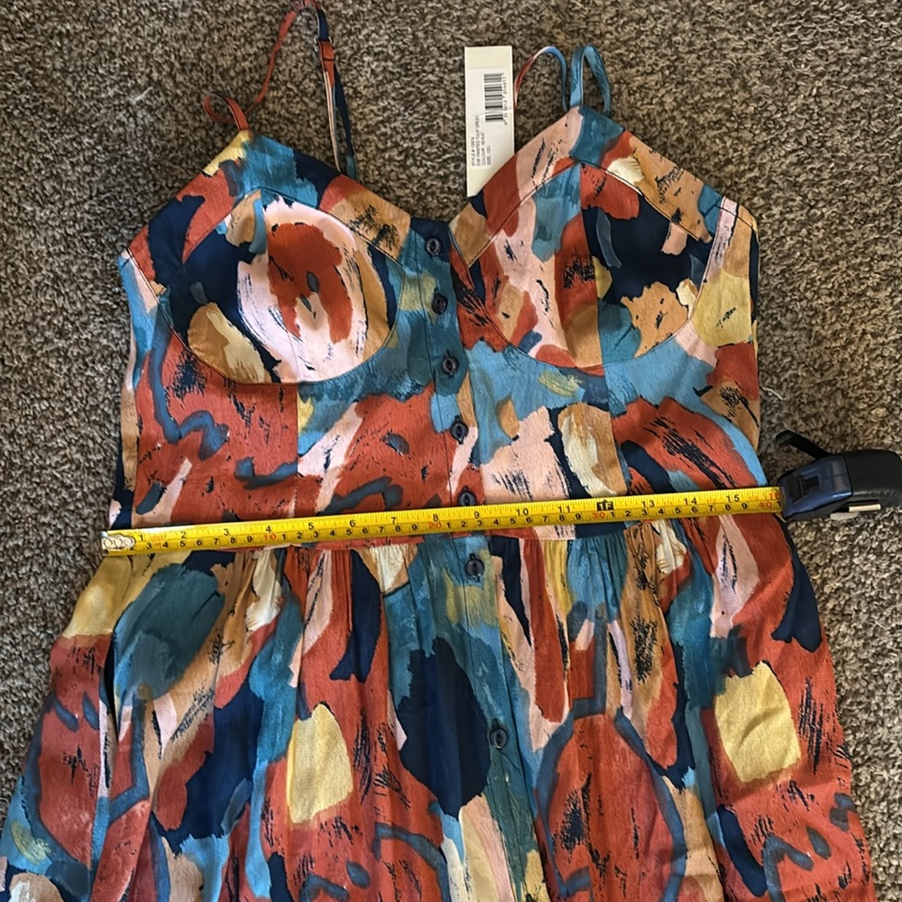ROLLA'S Multicolor Abstract Midi Dress - Picture 13 of 14